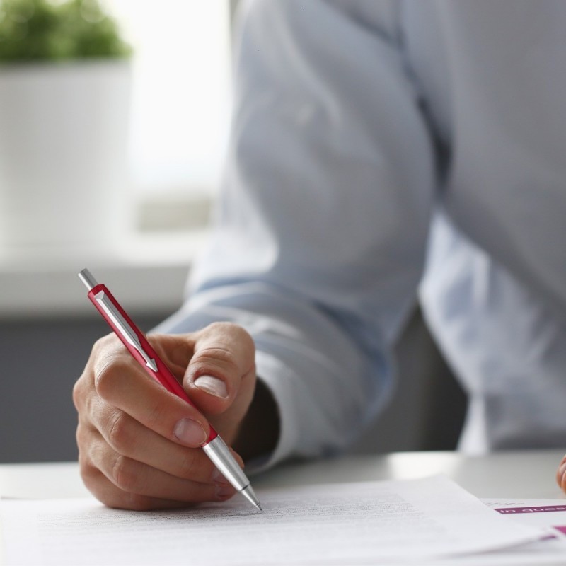 Długopis Parker Vector Czerwony CT [2025453]