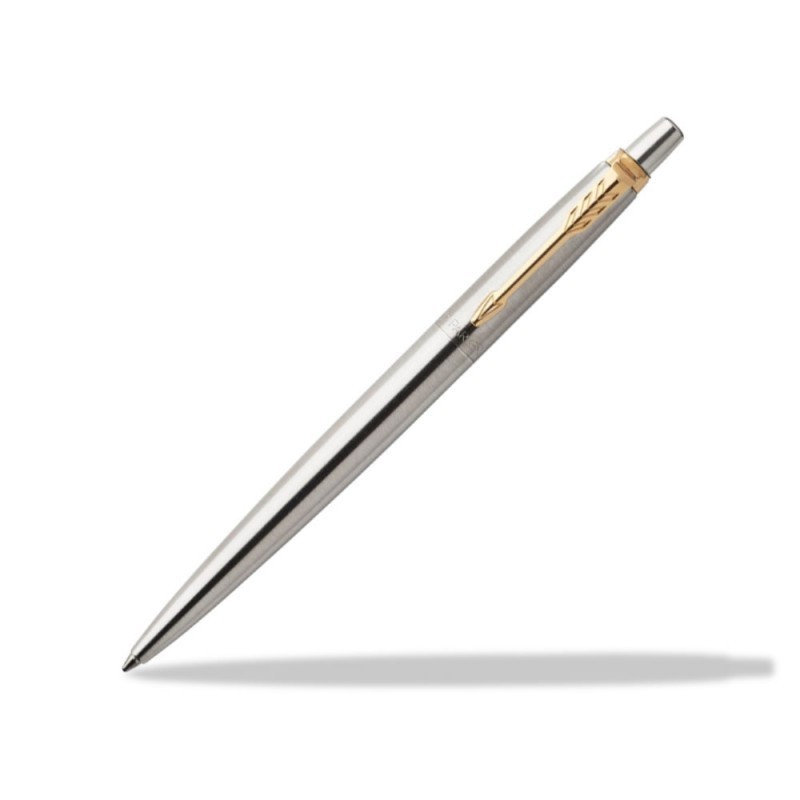 Zestaw upominkowy Duo Pióro+Długopis Jotter stalowy GT [2093257]