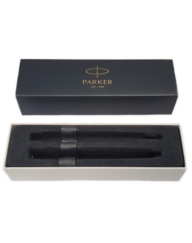 Zestaw upominkowy Duo Pióro+Długopis Jotter stalowy GT [2093257]