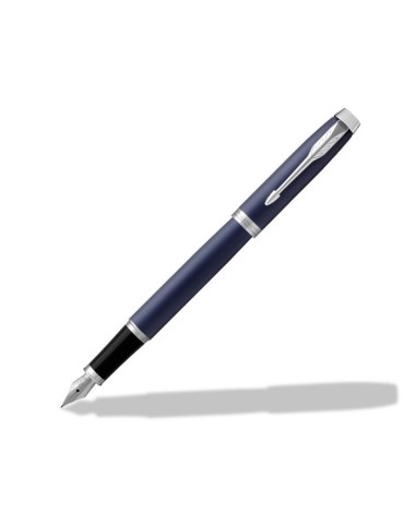 Długopis IM + Pióro Wieczne IM Parker Niebieskie CT [DUOIM3]