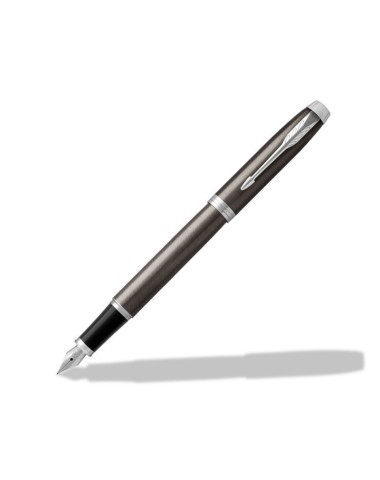 Długopis IM + Pióro Wieczne IM Parker Dark Espersso CT [DUOIM6]