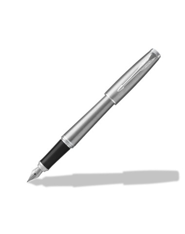 Długopis Urban + Pióro Wieczne Urban Parker Srebrne CT [DUOURBAN2]