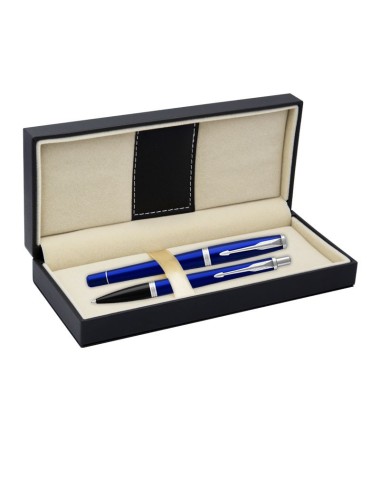 Długopis Urban + Pióro Wieczne Urban Parker Niebieskie CT [DUOURBAN5]