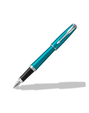 Długopis Urban + Pióro Wieczne Urban Parker Vibrant Blue CT [DUOURBAN6]