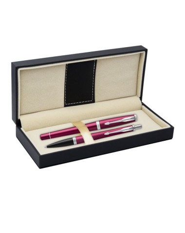 Długopis Urban + Pióro Wieczne Urban Parker Różowe CT [DUOURBAN7]