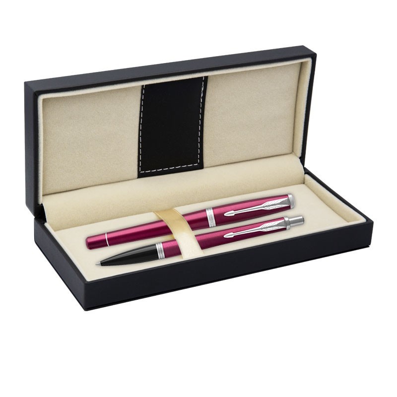 Długopis Urban + Pióro Wieczne Urban Parker Różowe CT [DUOURBAN7]