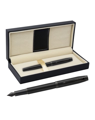 Pióro wieczne Parker IM Achromatic Czarne w czarnym pudełku [2127741/14]
