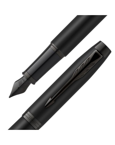 Pióro wieczne Parker IM Achromatic Czarne w czarnym pudełku [2127741/14]