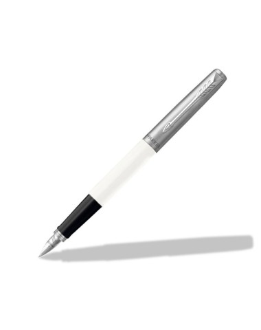 Zestaw upominkowy Pióro+Długopis Jotter biały CT [KPLJOTTER5]