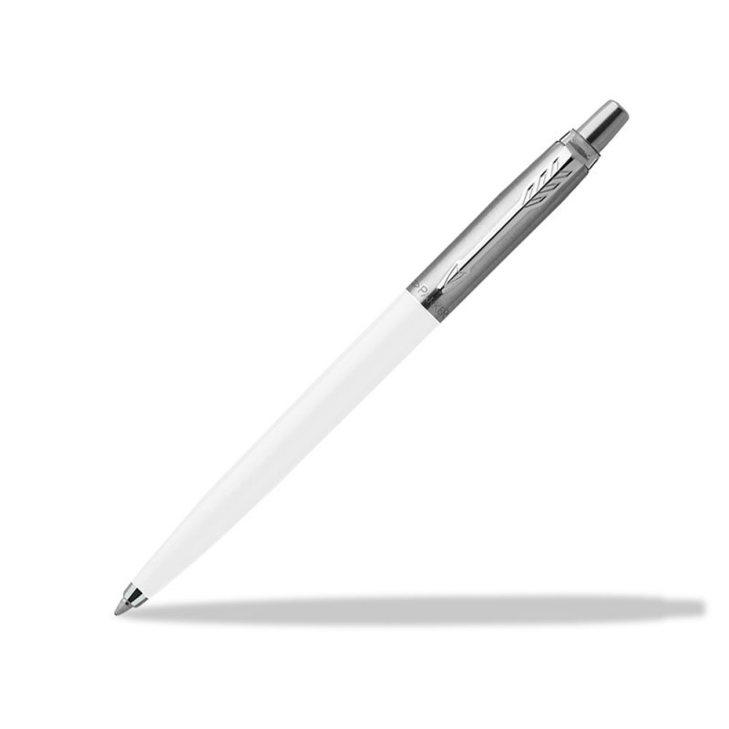 Zestaw upominkowy Pióro+Długopis Jotter biały CT [KPLJOTTER5]