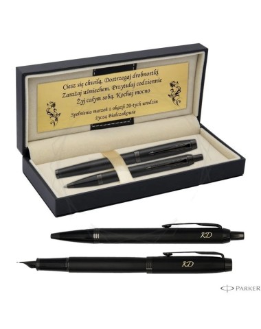 Zestaw prezentowy Parker z grawerem