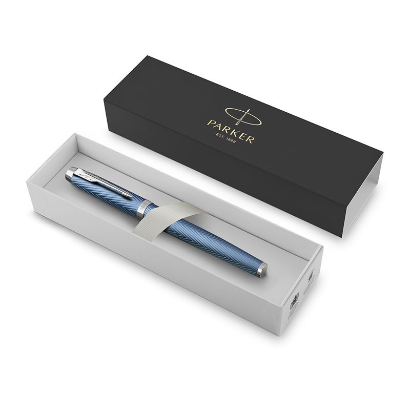 Pióro kulkowe Parker IM Premium Warm Niebiesko Szare CT [2143648]