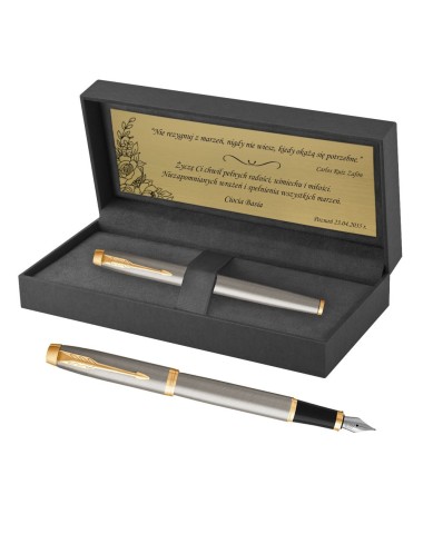 Zestaw Parker z grawerem IM GT [ZP0005]