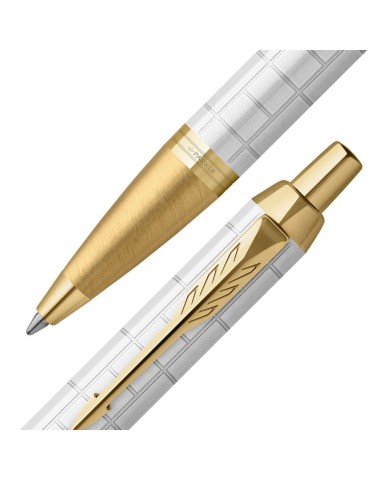 Długopis Parker IM Premium Perłowy GT w Pudełku z Grawerem [2143643/1]