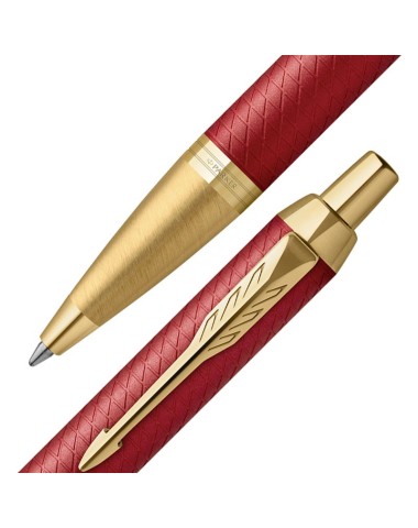 Długopis Parker IM Premium Czerwony GT w Pudełku z Grawerem [2143644/1]