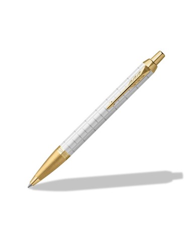 Długopis Parker IM Premium Perłowy GT w Pudełku z Grawerem [2143643/2]