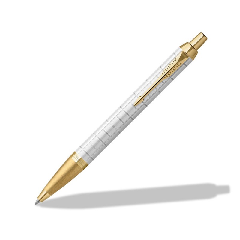 Długopis Parker IM Premium Perłowy GT w Pudełku z Grawerem [2143643/2]