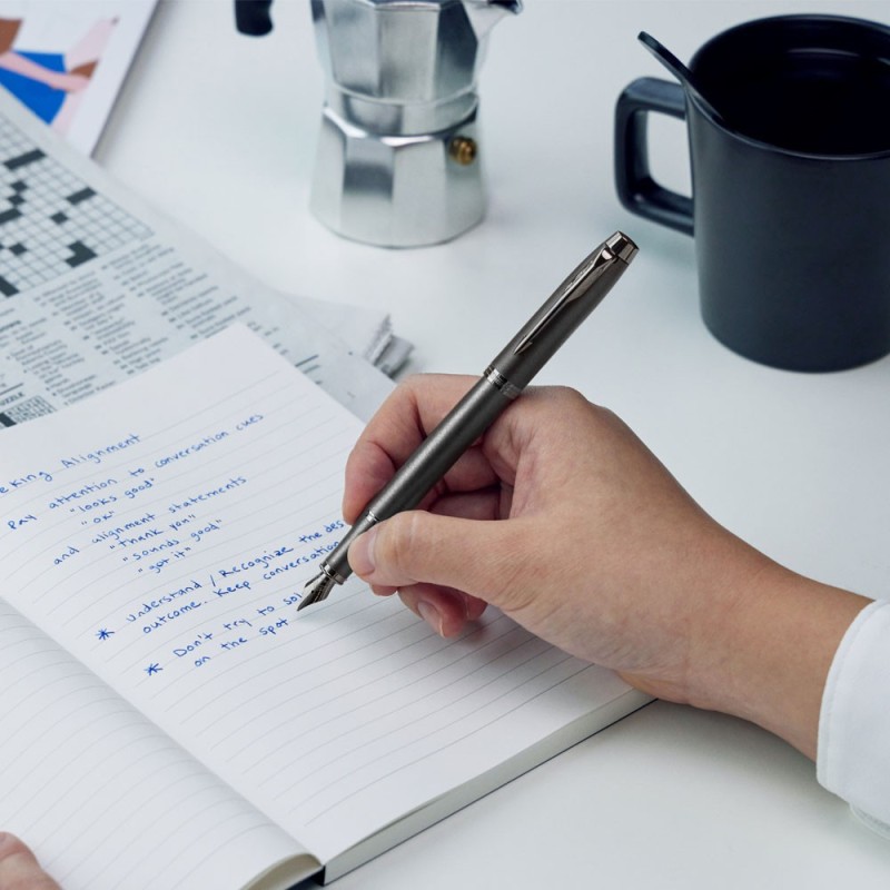 Pióro wieczne Parker IM Professionals Monochrome Bronze w Pudełku z Grawerem [2172958/1]