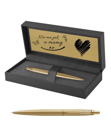 Długopis Parker Jotter XL Monochrome Gold w Pudełku z Grawerem [2122754/2]