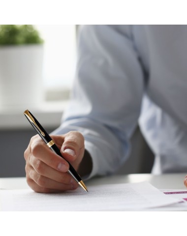 Długopis Parker Sonnet Czarny GT w Pudełku z Grawerem [1931497/5]