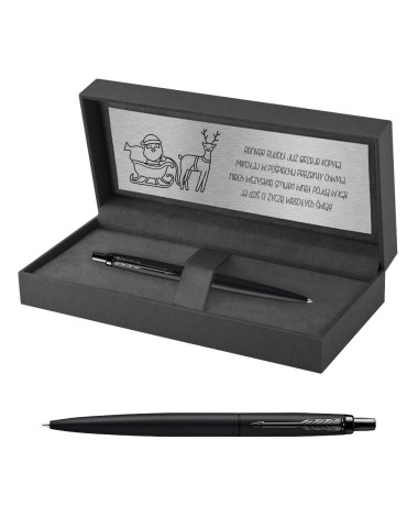 Długopis Parker Jotter XL Monochrome Black z grawerem [2122753/1]