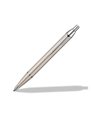 Długopis Parker IM Brushed Metal CT z tabliczką i grawerem [S0856470/2]