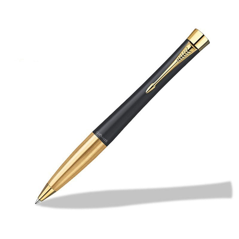 Długopis Parker Urban Czarny Matowy GT w Pudełku z Grawerem [2143640/8]