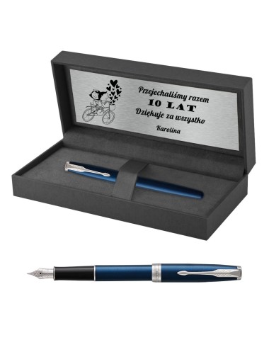 Pióro wieczne Parker Sonnet Niebieska Laka CT [1945363/1]