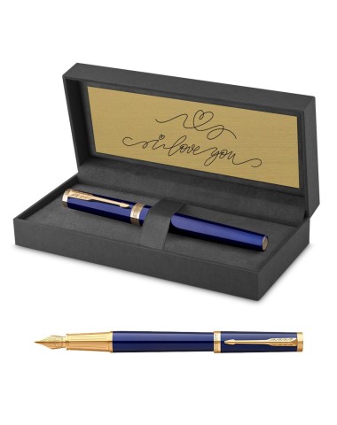 Pióro wieczne Parker Ingenuity Granatowe GT w Pudełku z Grawerem [2182009/1]