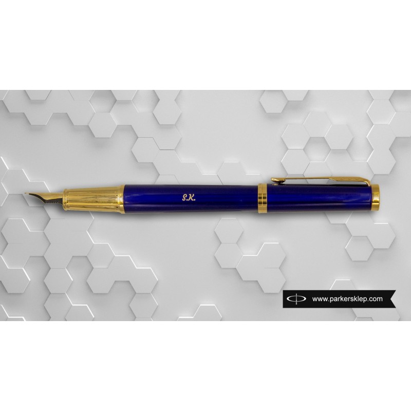 Pióro wieczne Parker Ingenuity Granatowe GT w Pudełku z Grawerem [2182009/1]