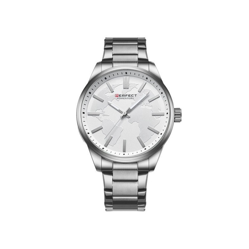 Zestaw Pióro wieczne Parker IM Stainless Steel CT + Zegarek Perfect + Spinki [2143635/7]