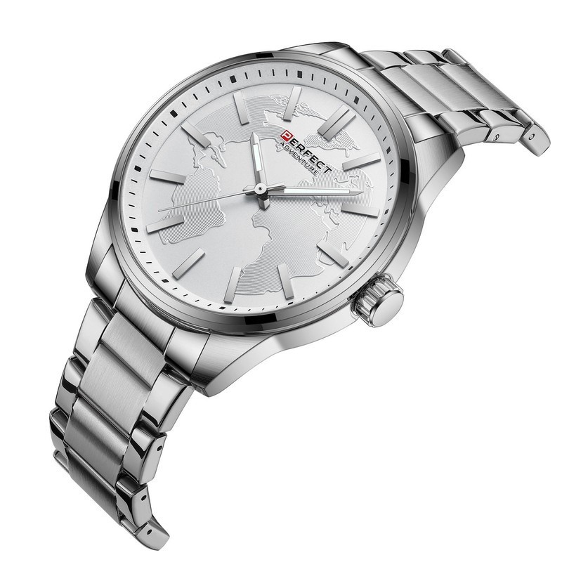 Zestaw Pióro wieczne Parker IM Stainless Steel CT + Zegarek Perfect + Spinki [2143635/7]