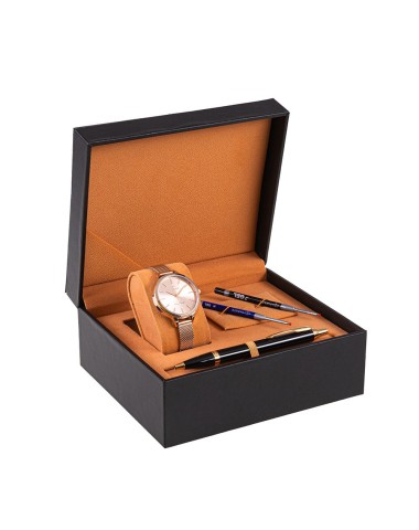 Zestaw Długopis Parker IM Czarny GT + Zegarek G. Rossi + Wkłady [1931666/22]