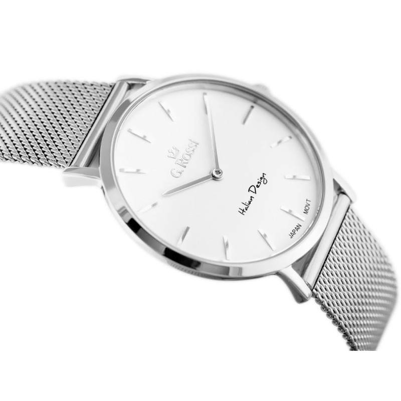 Zestaw Pióro wieczne Parker IM Stainless Steel CT + Zegarek G. Rossi + Tłoczek [2143635/8]