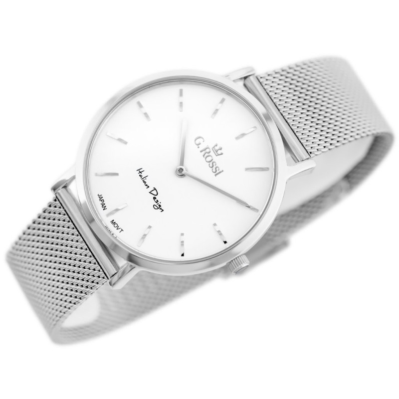 Zestaw Pióro wieczne Parker IM Stainless Steel CT + Zegarek G. Rossi + Tłoczek [2143635/8]