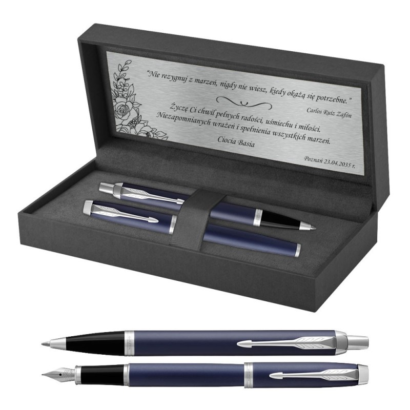 Długopis i Pióro Parker IM Niebieskie CT [1931668/2]