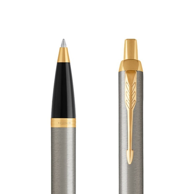 Długopis i Pióro Parker IM Brushed Metal GT [1931670/10]