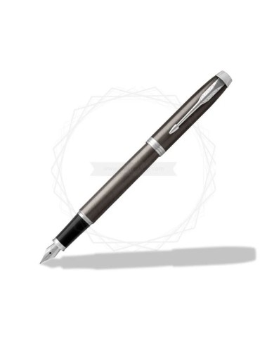 Długopis i Pióro Parker IM Dark Espresso CT w pudełku z grawerem [1931671/2]