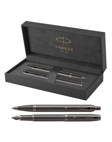 Długopis + Pióro Parker IM Professionals Monochrome Bronze [2172961/1]
