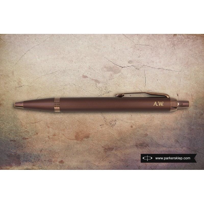 Długopis + Pióro Parker IM Professionals Monochrome Burgundy [2190514/2]